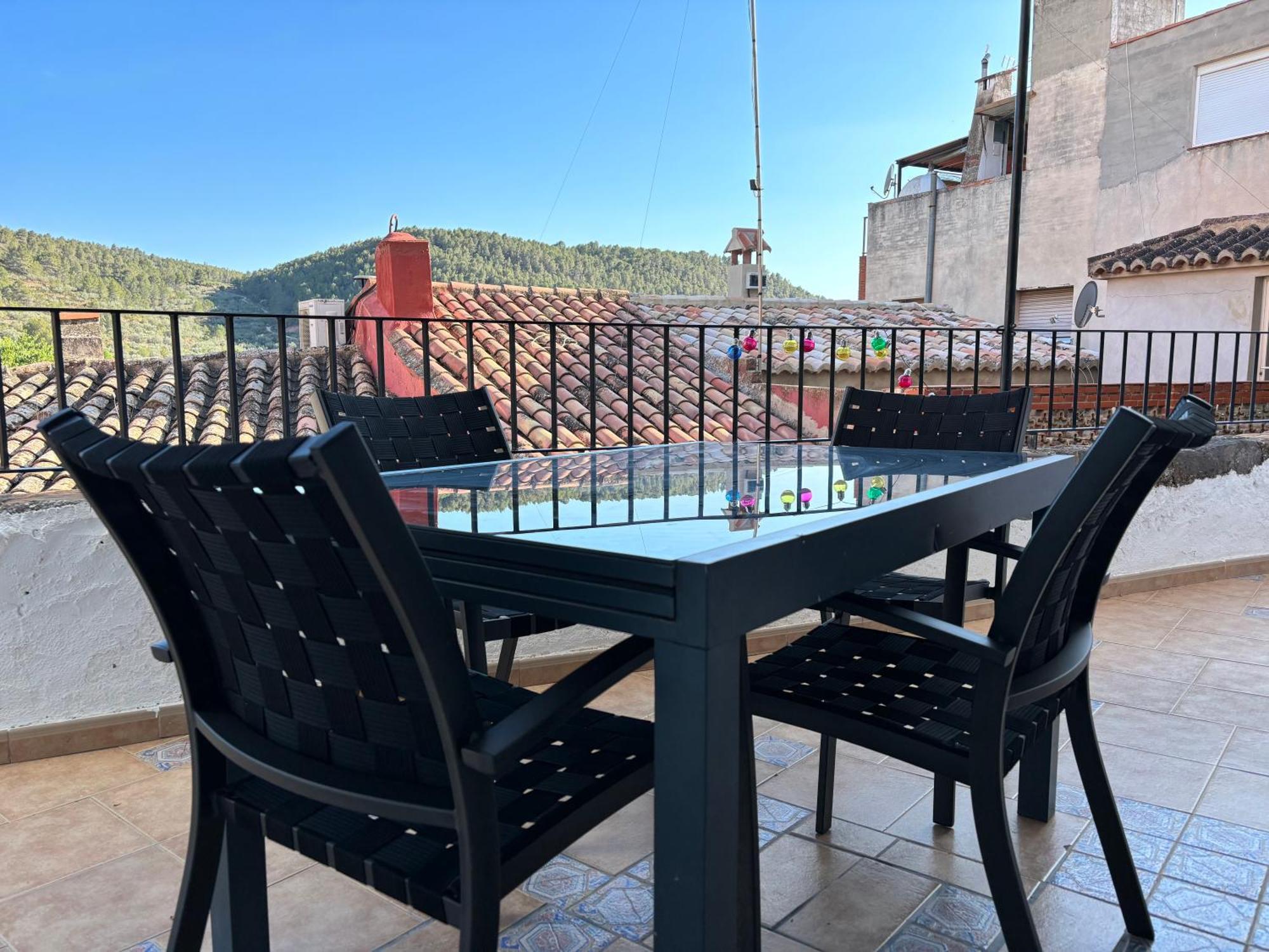 Piso En Vall De Almonacid Con Vistas, Aire Acondicionado, Wifi Y Smart Tv Exteriér fotografie