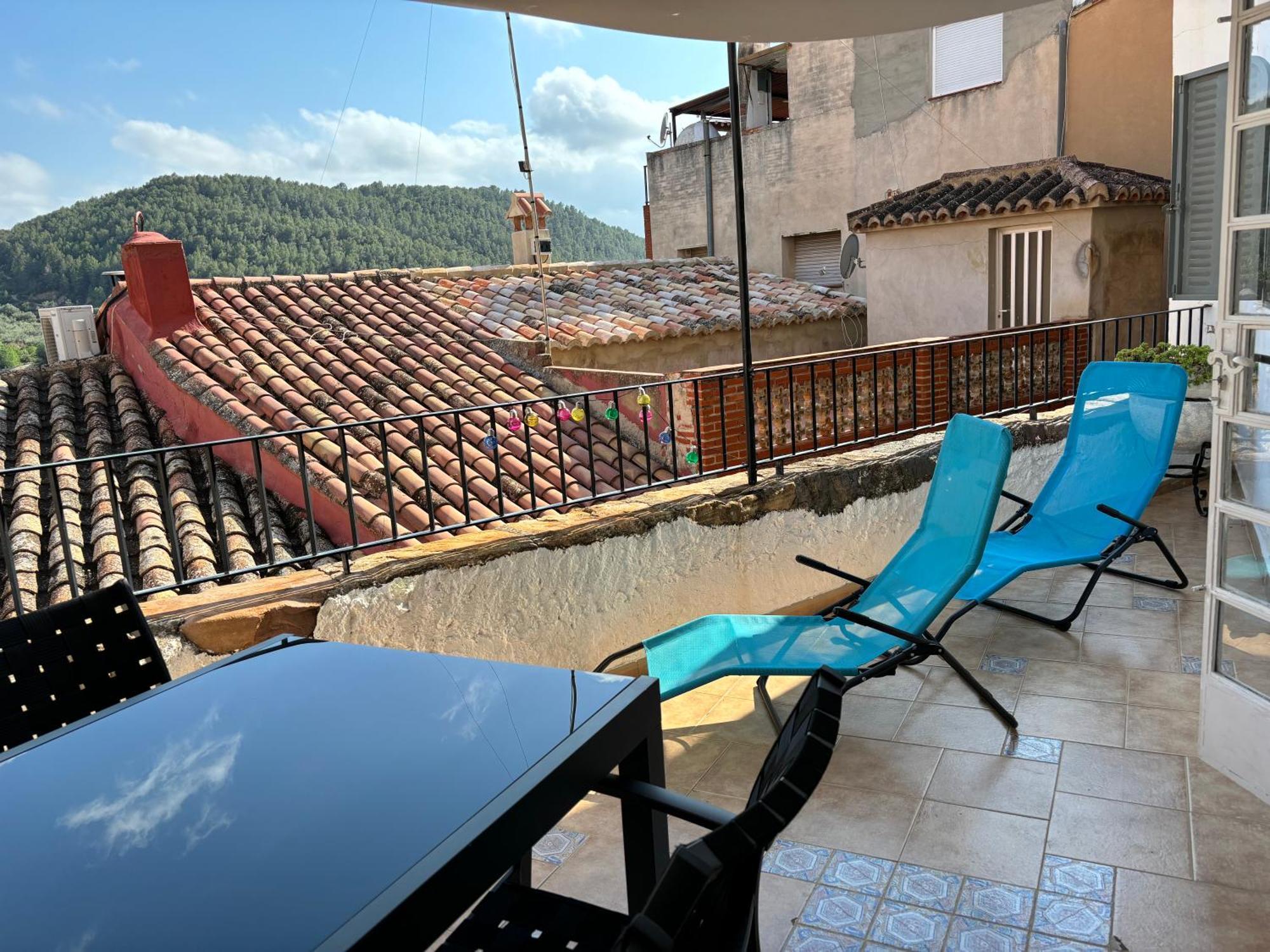Piso En Vall De Almonacid Con Vistas, Aire Acondicionado, Wifi Y Smart Tv Exteriér fotografie